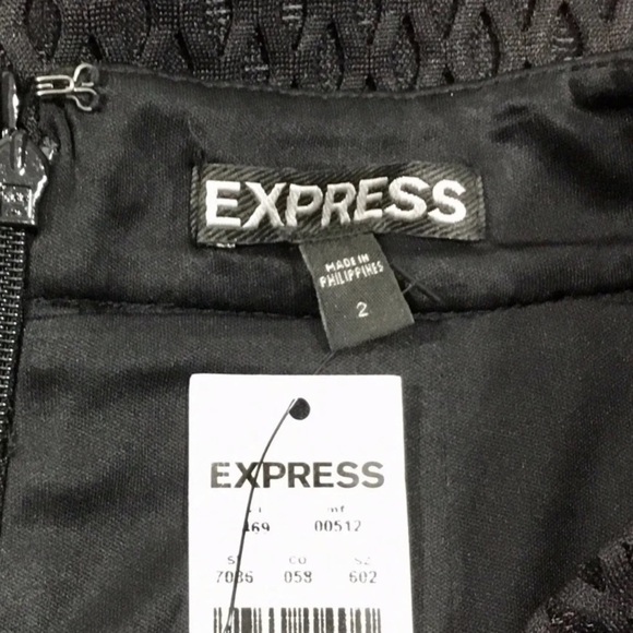 NWT Express Textured A Line Mini - Picture 5 of 5